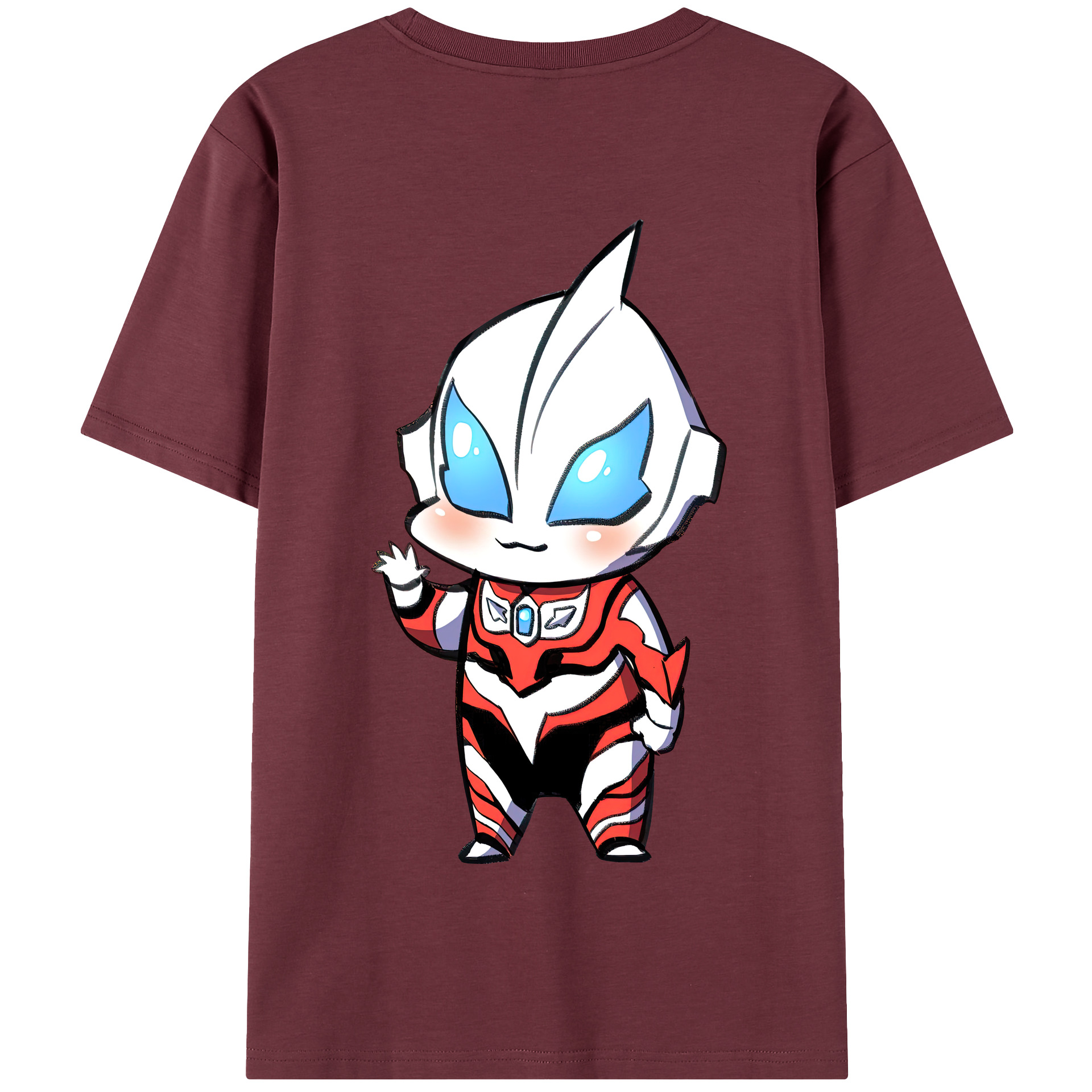 （画像用） ウルトラマン Ultraman 綿100％半袖Tシャツ（背面プリント）